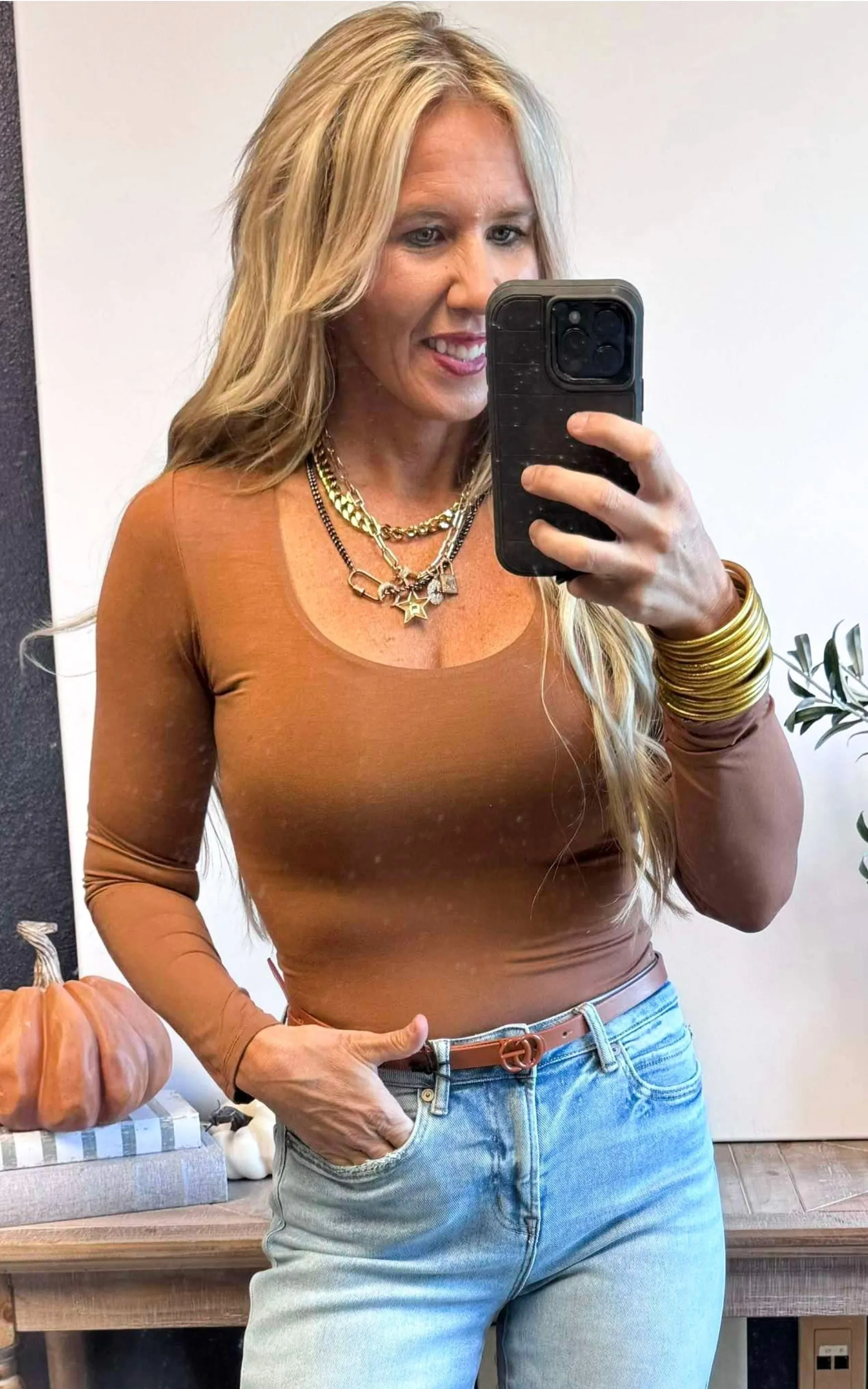 Fall's Basic Long Sleeve Top