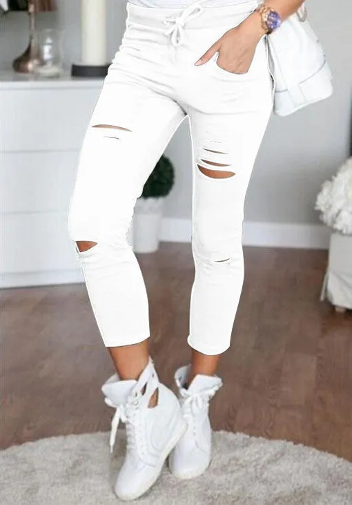 Fashion women Sweatpants S-XL Plus Size Flower Printed Womens Harem Pants Nineth Capris Casual Trousers