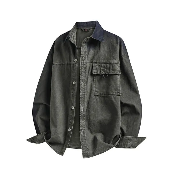 Fashionable Tie-Dye Trucker Jacket for a Casual Look