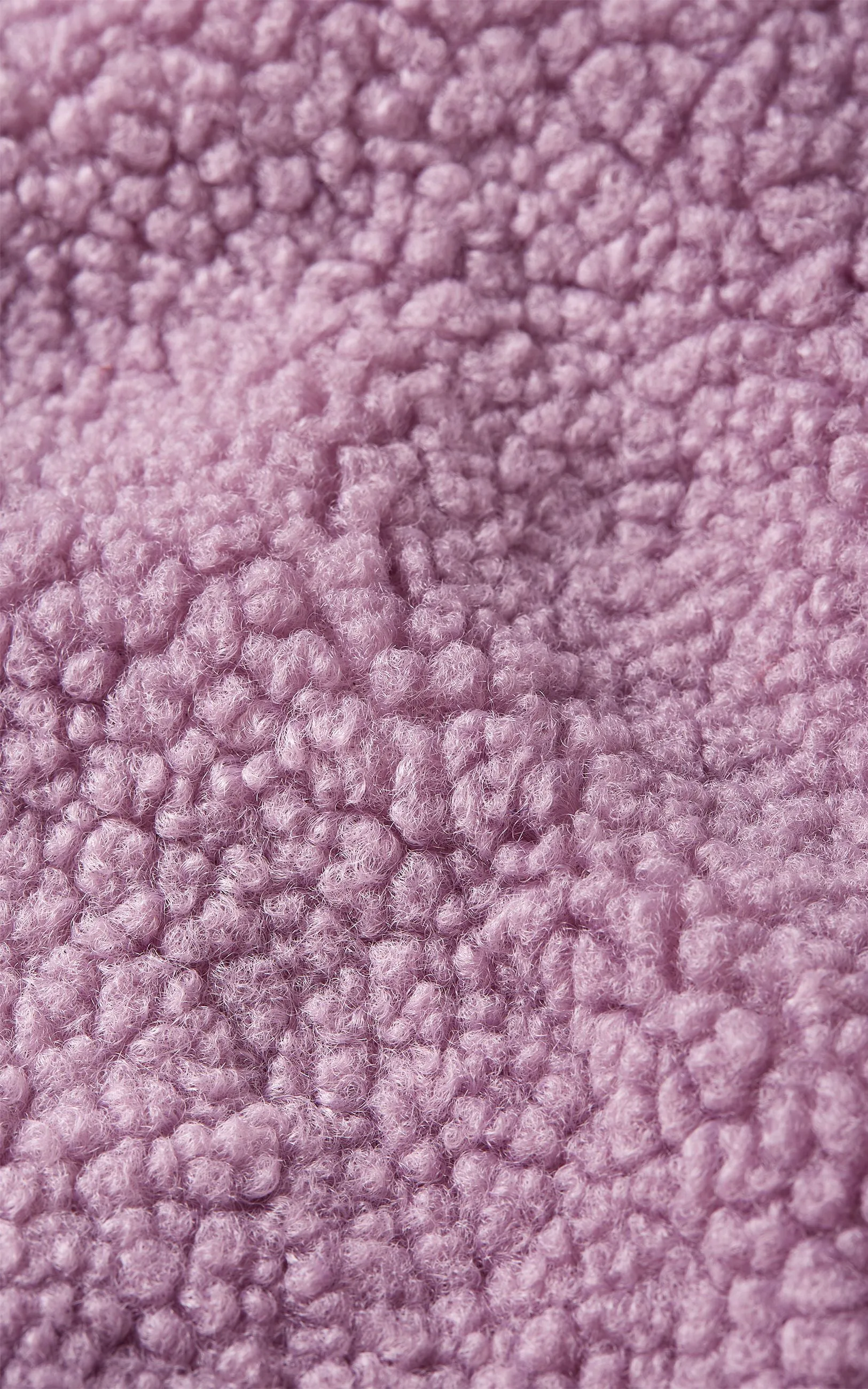 Fay Jacket Teddy Sheer Lilac