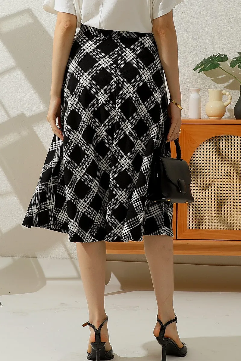 Flare Flounce A Line Knee Maxi