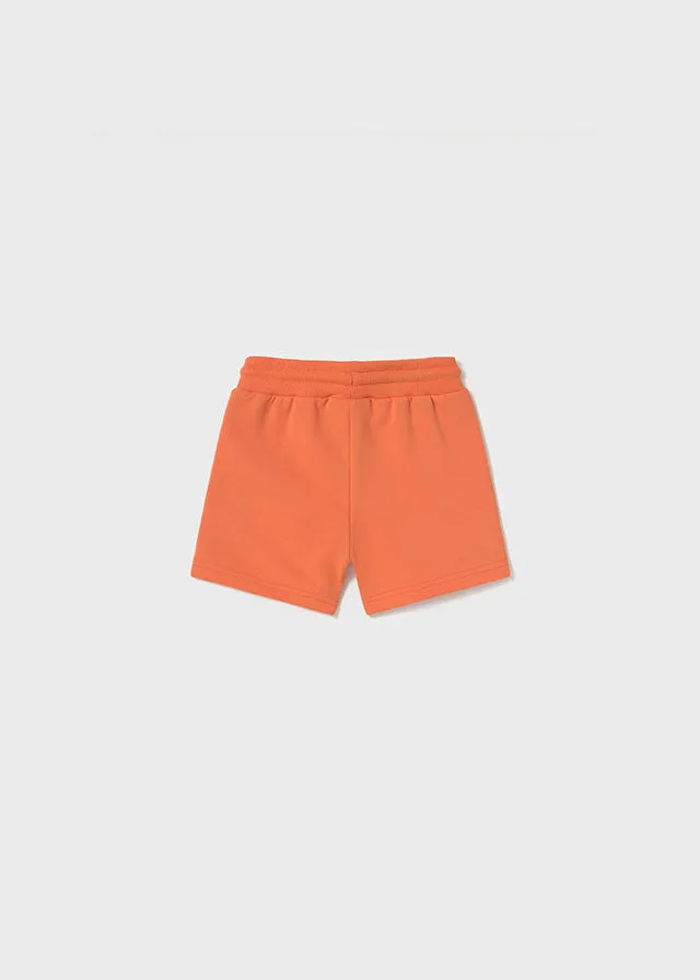 Fleece Shorts, Coral, 621