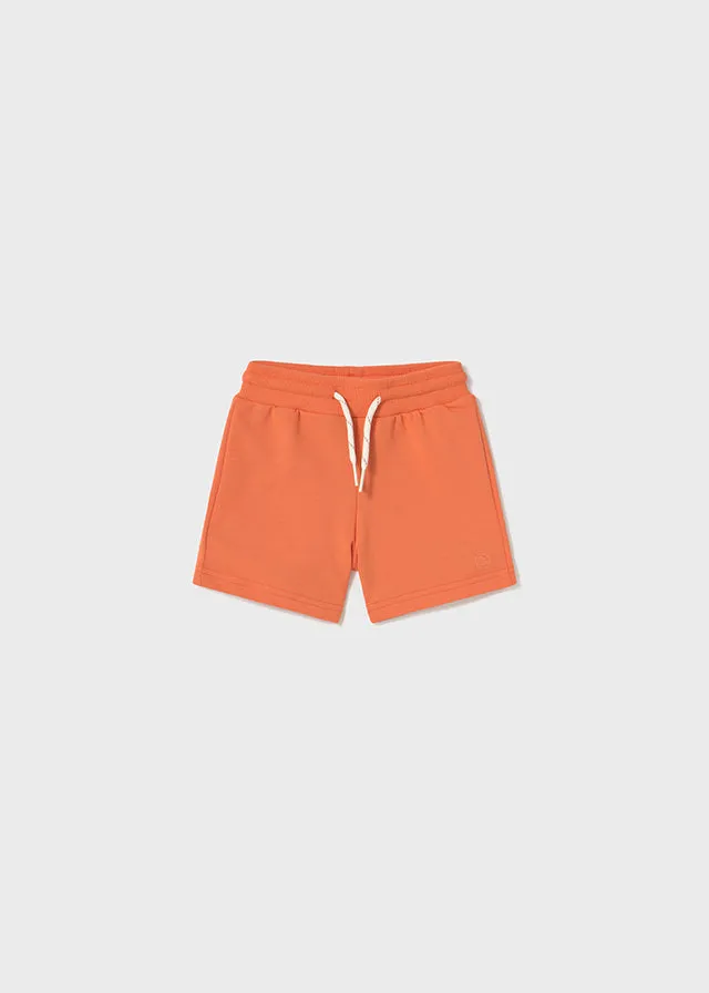 Fleece Shorts, Coral, 621