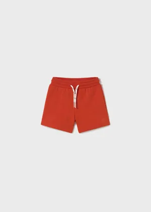 Fleece Shorts, Red, 621