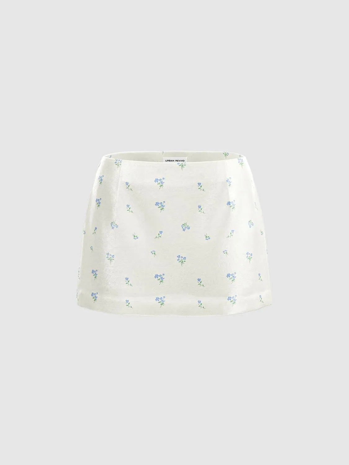 Floral Mini Skirts