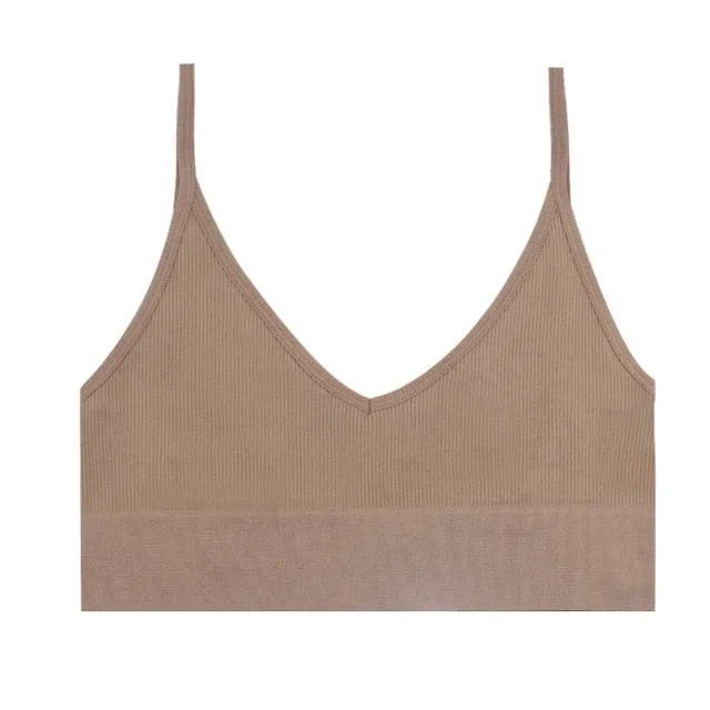 FOURBASIX Essential Open Back Crop