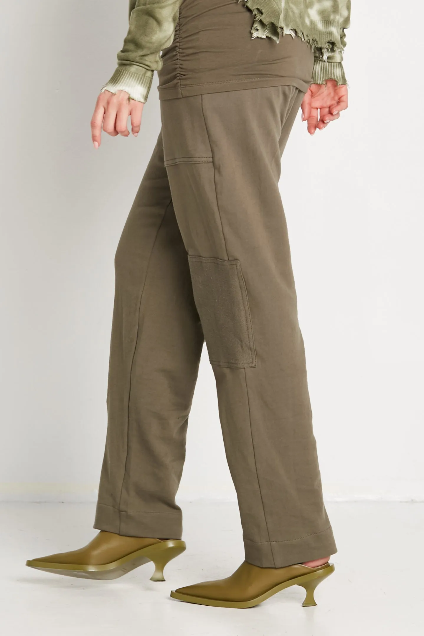 French Terry Patch Pants