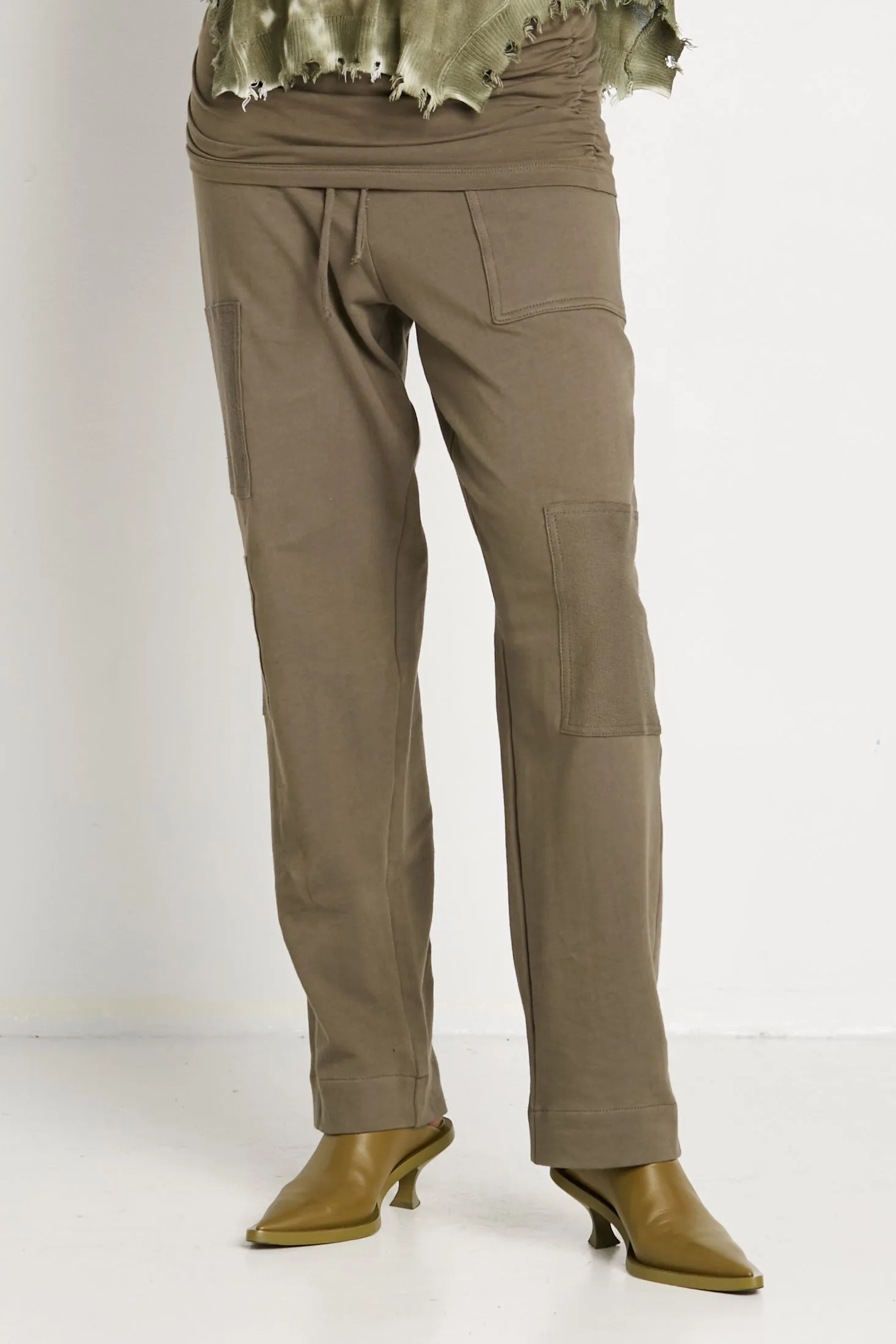 French Terry Patch Pants