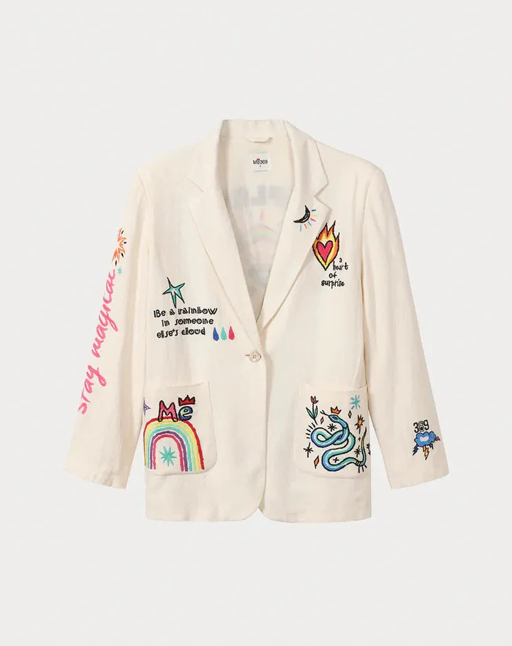 Freya Printed Jacket - Enlightenment