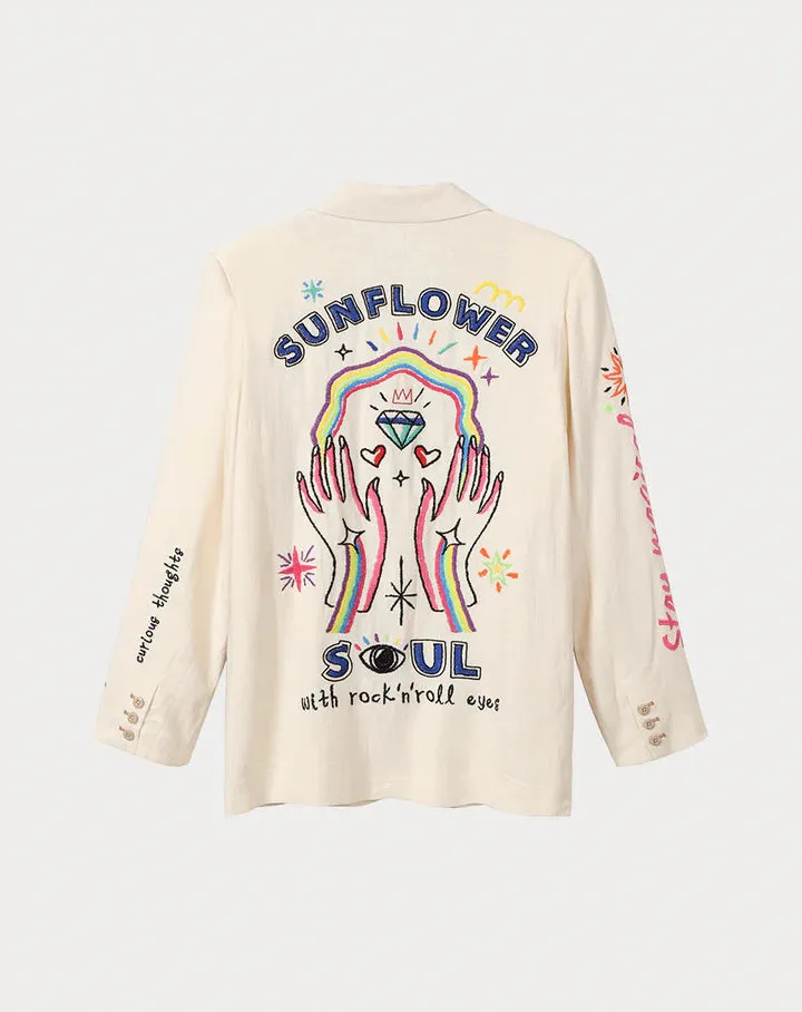 Freya Printed Jacket - Enlightenment
