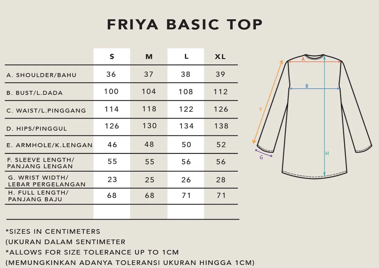 FRIYA BASIC TOP POTTERY