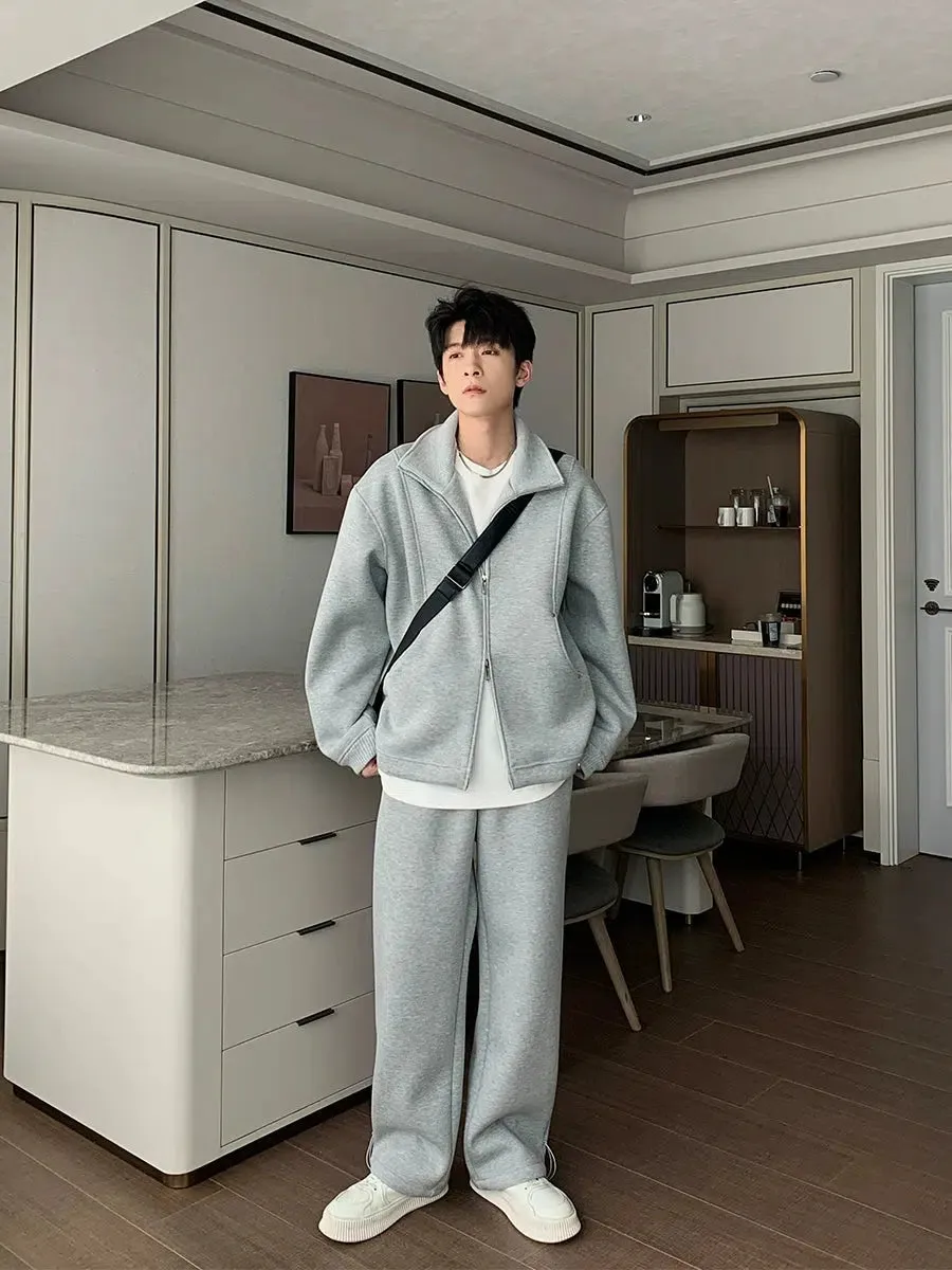 Full Zipper Sweatshirt & Sweatpants
