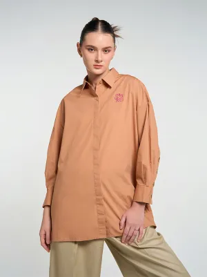 GALE EMBROIDERY TOP BUTTERSCOTCH