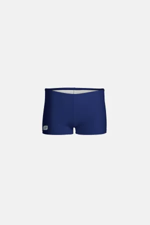 Girls Navy Lycra Shorts