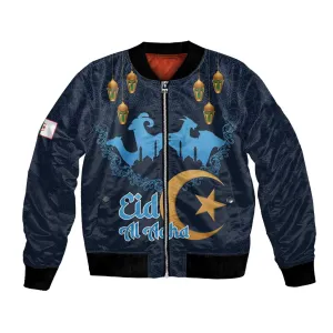 Happy Eid Al-Adha Bomber Jacket Algeria Mubarak LT15