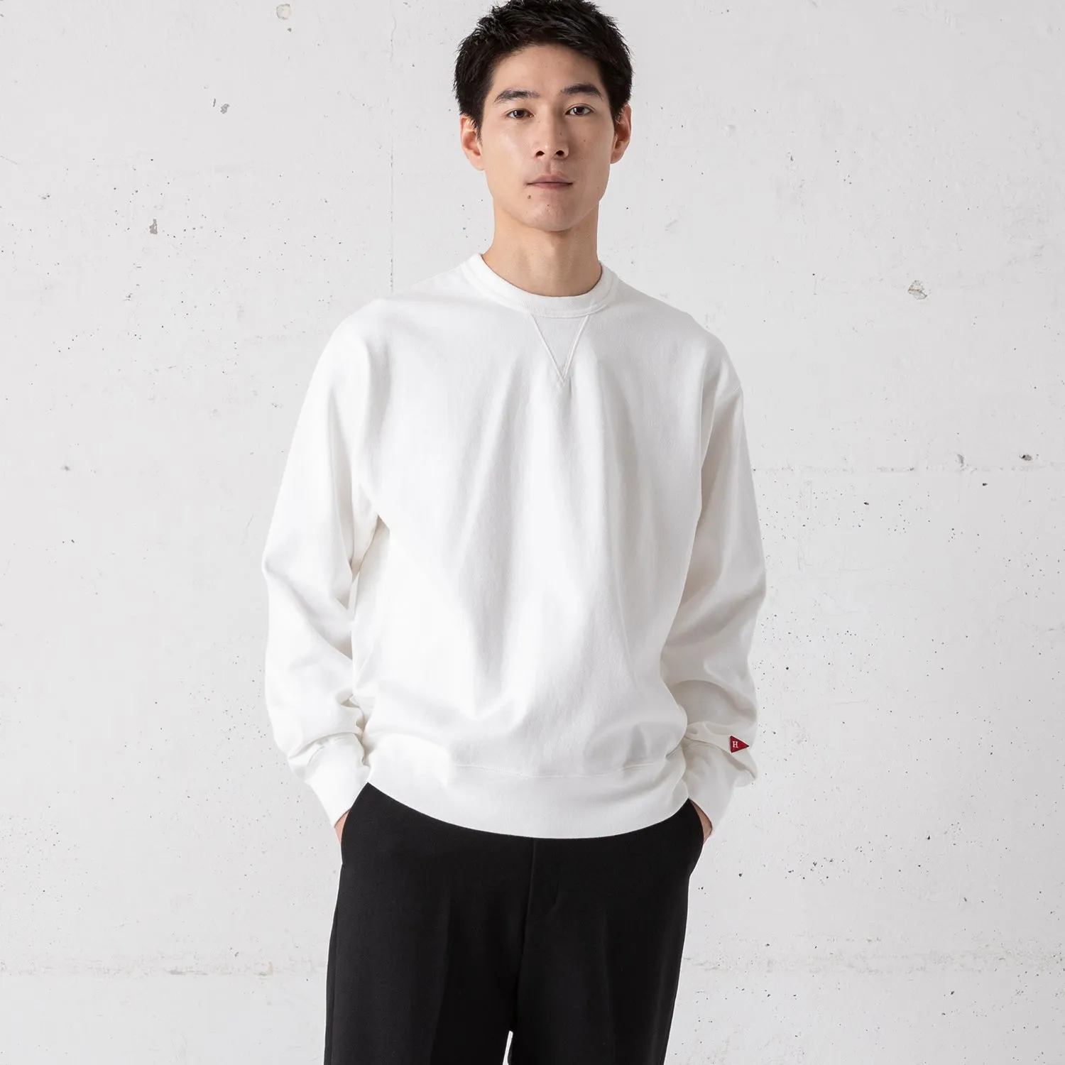 Healthknit | ヘルスニット　ヘフティージャージー スウェット型長袖Tシャツ