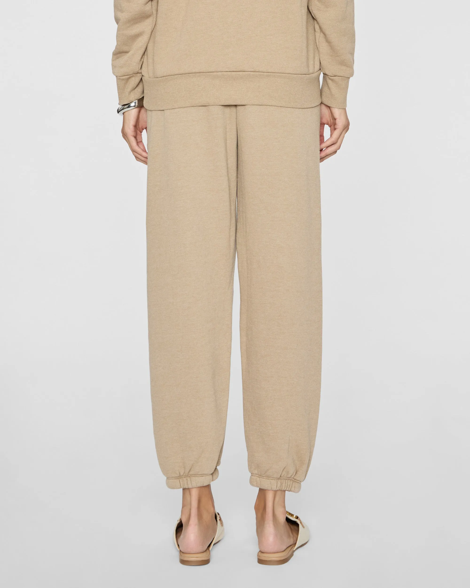 Heart Sweatpant in Latte