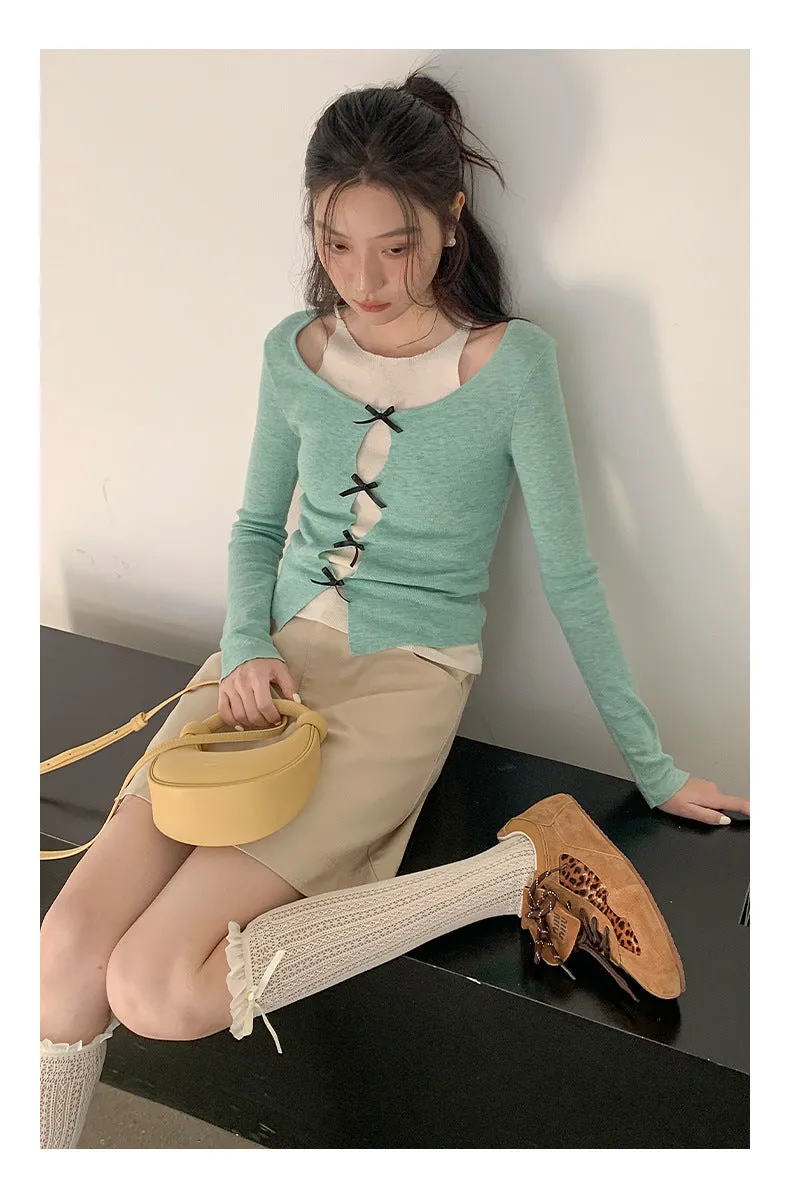High waist A-line
