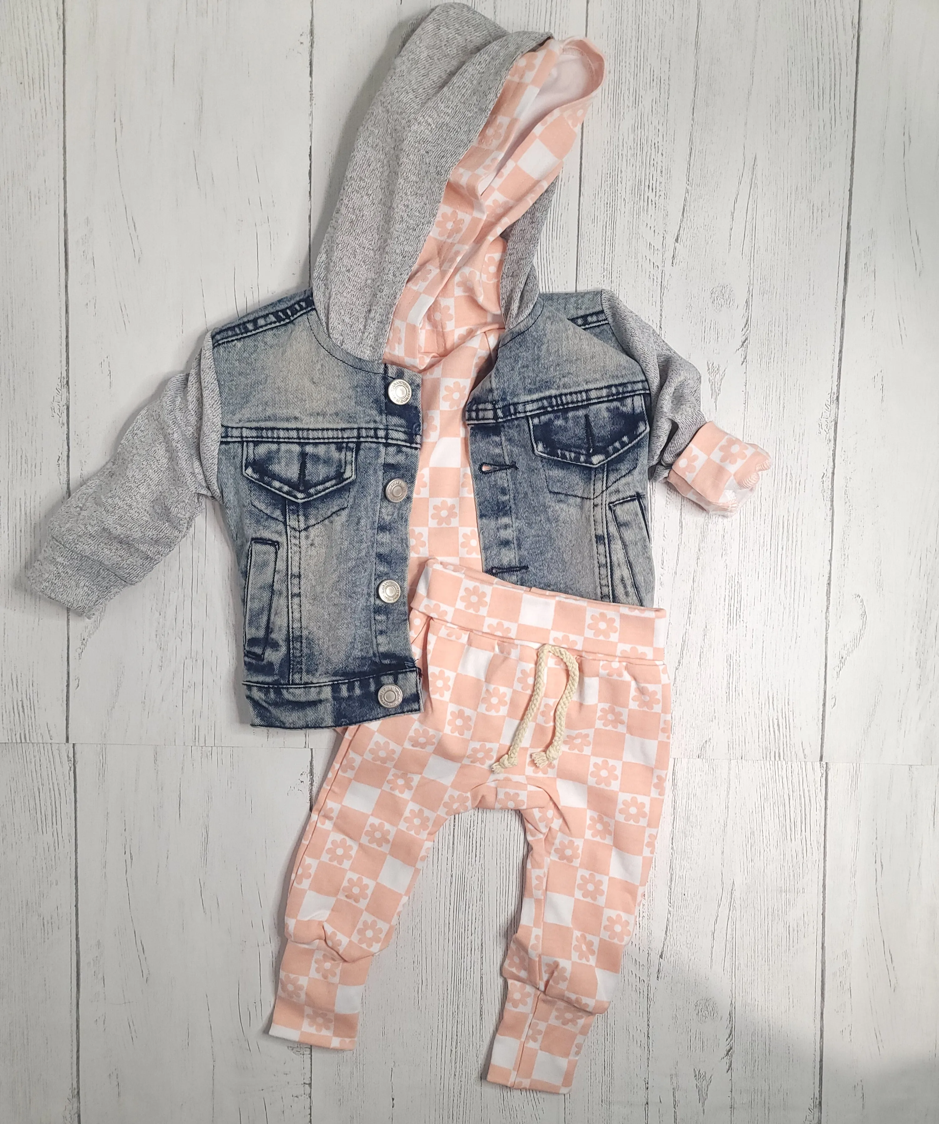 Hooded Denim Jacket