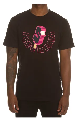 Icecream Dollar Pop Black Tee