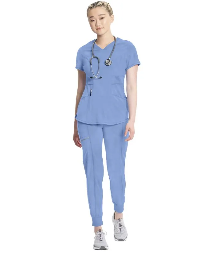 Infinity Women's V-Neck Solid Scrub Top