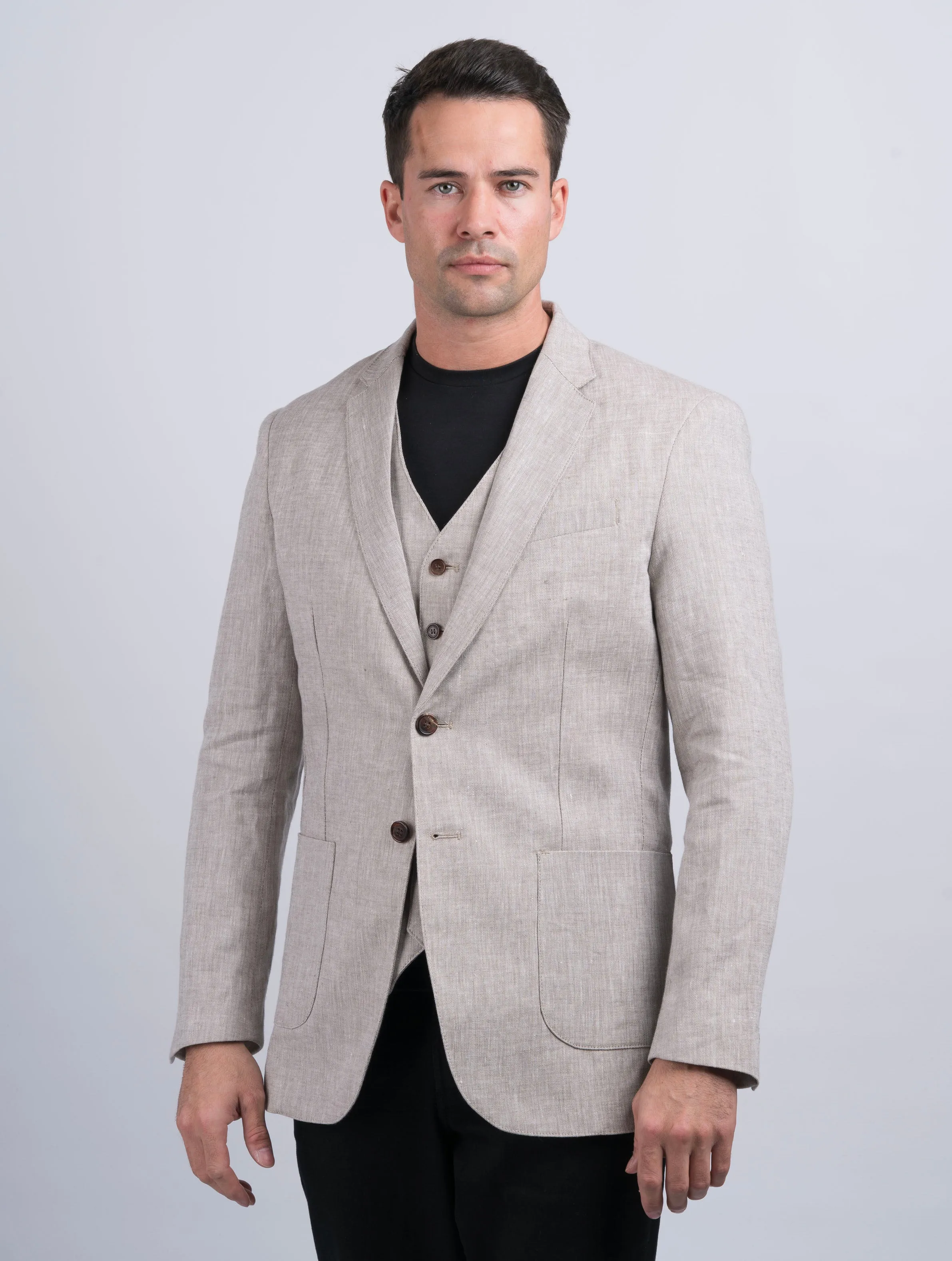 Irish Linen Desert Jacket & Blazer