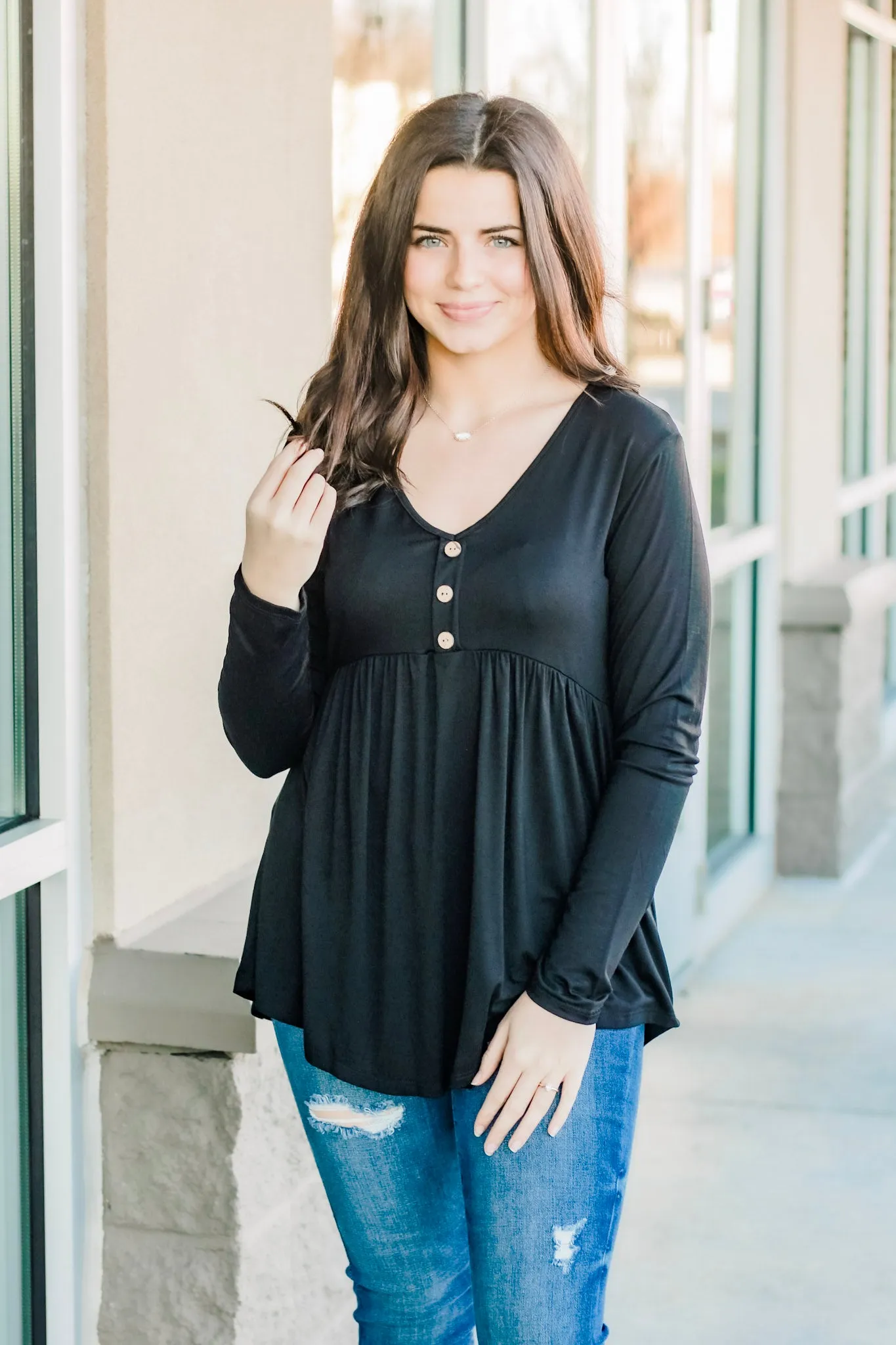 It's For Me Babydoll Top