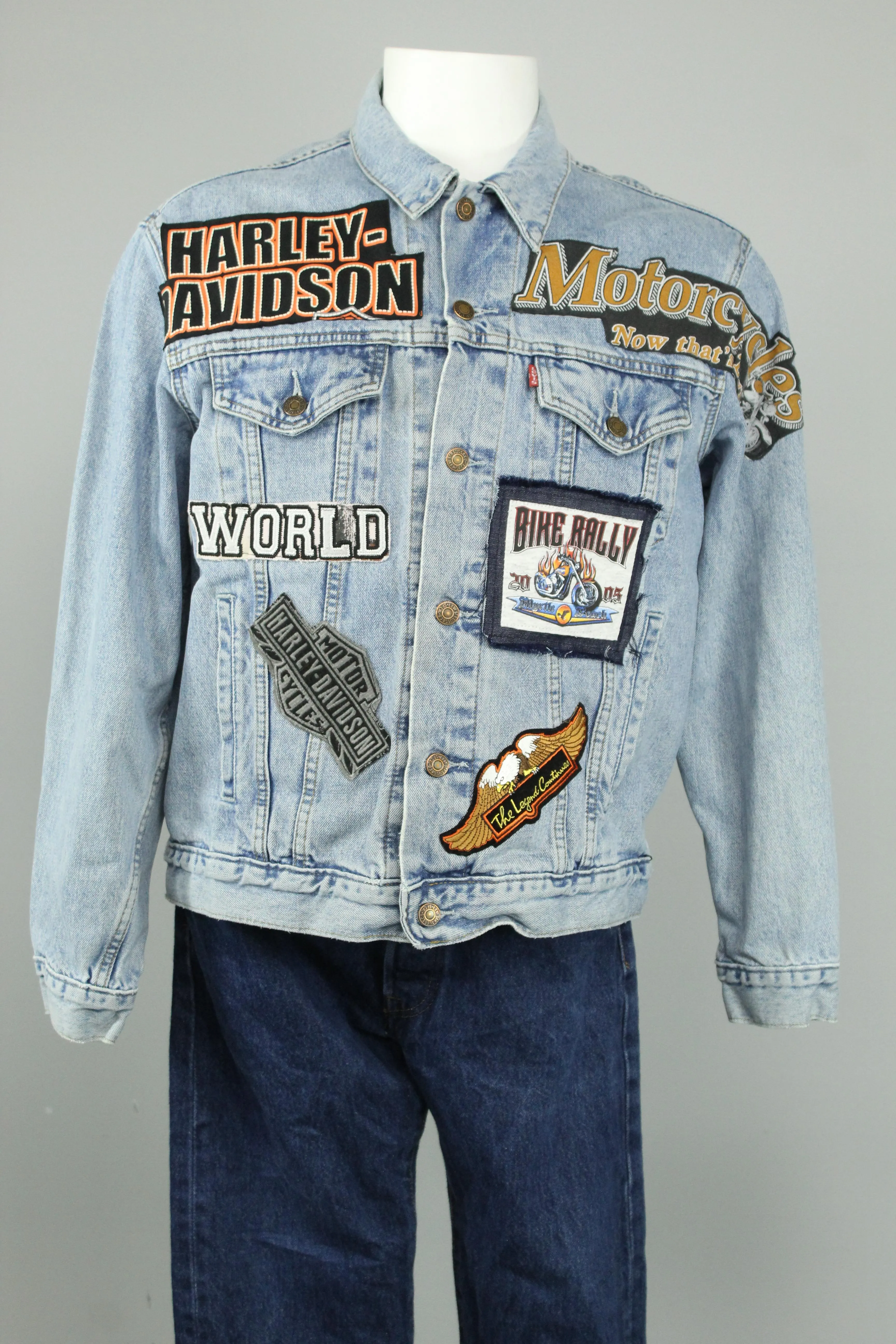 Jacket Azul Lovemade Talla L