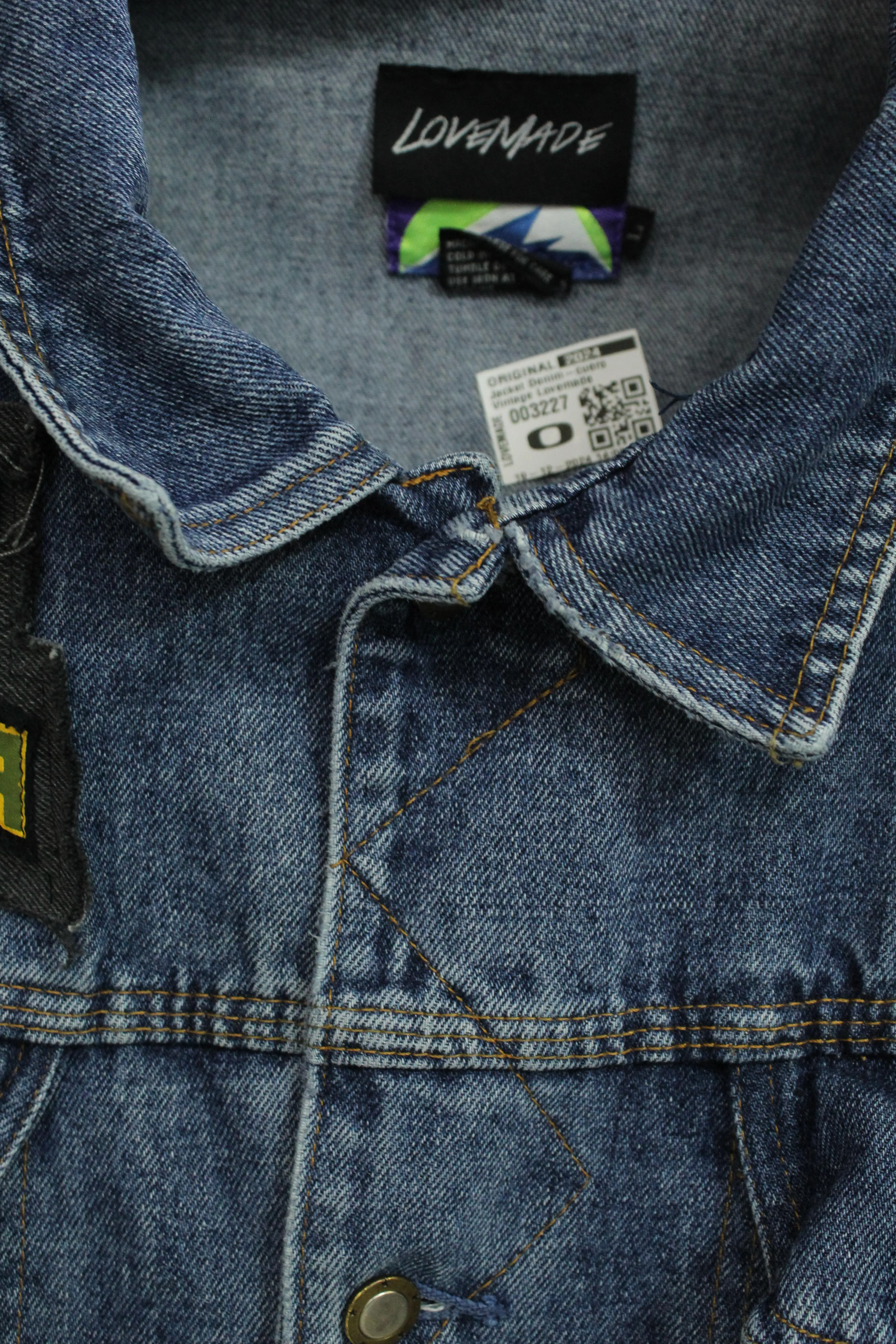 Jacket Azul Lovemade Talla L