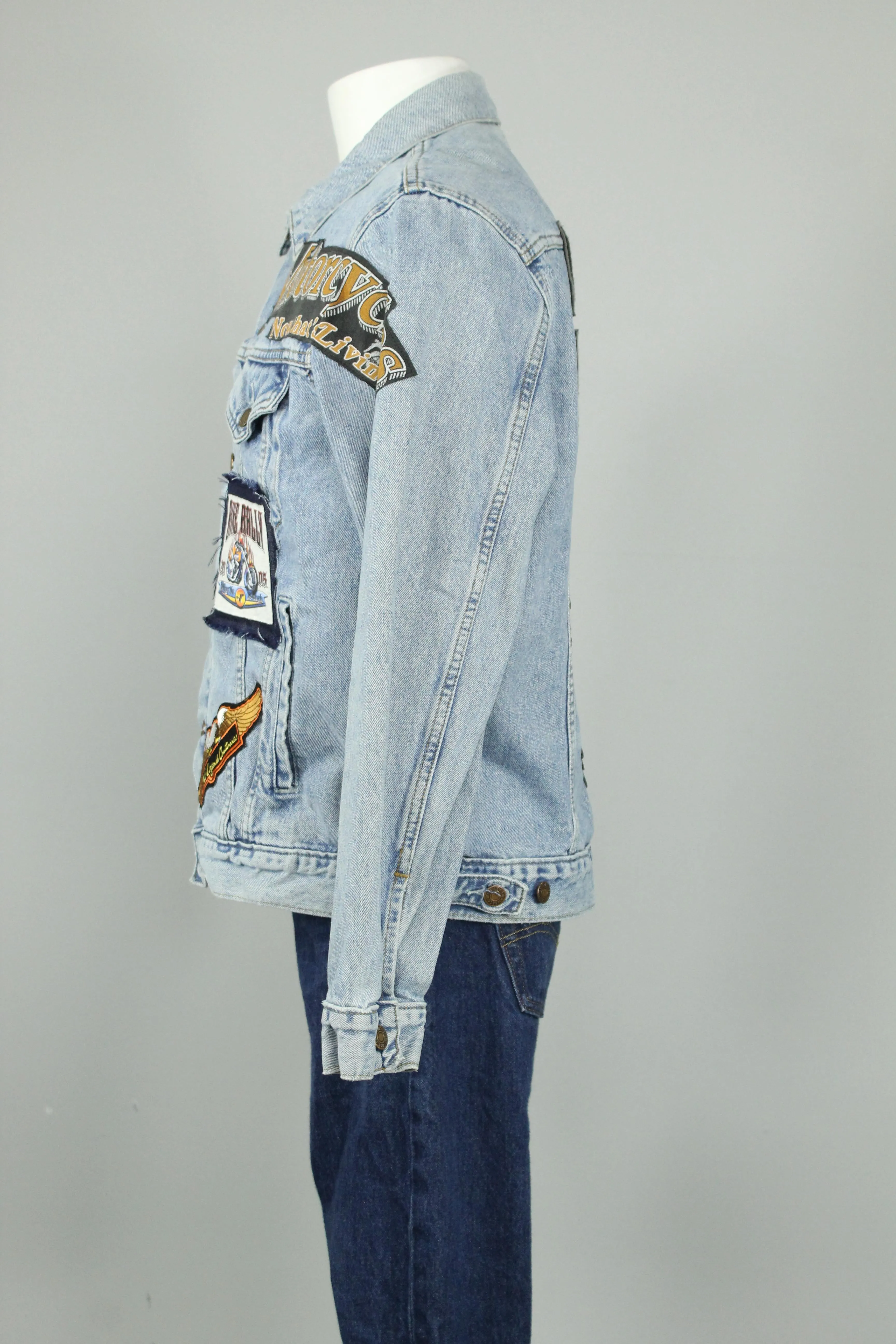 Jacket Azul Lovemade Talla L