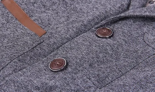 JiaYou Child Kid Boy Grey Blazer Jacket, 6 Years