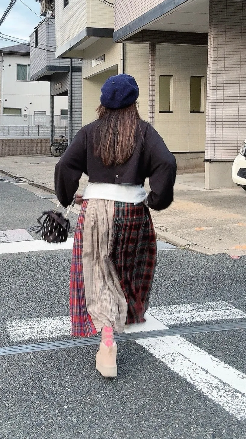 K360 360 °C無死角百摺格仔裙