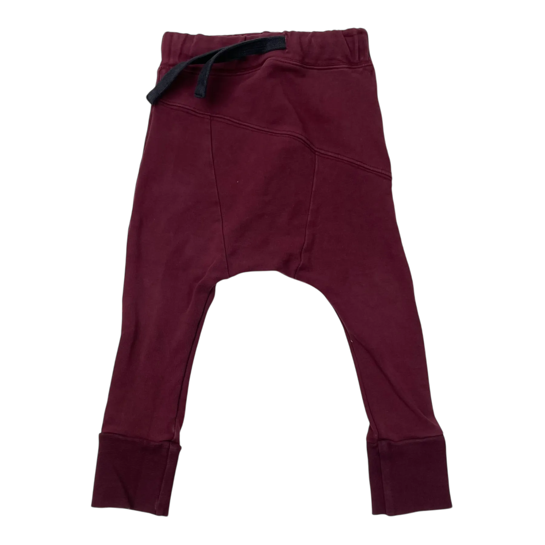 Kaiko sweatpants, wine red | 86/92cm