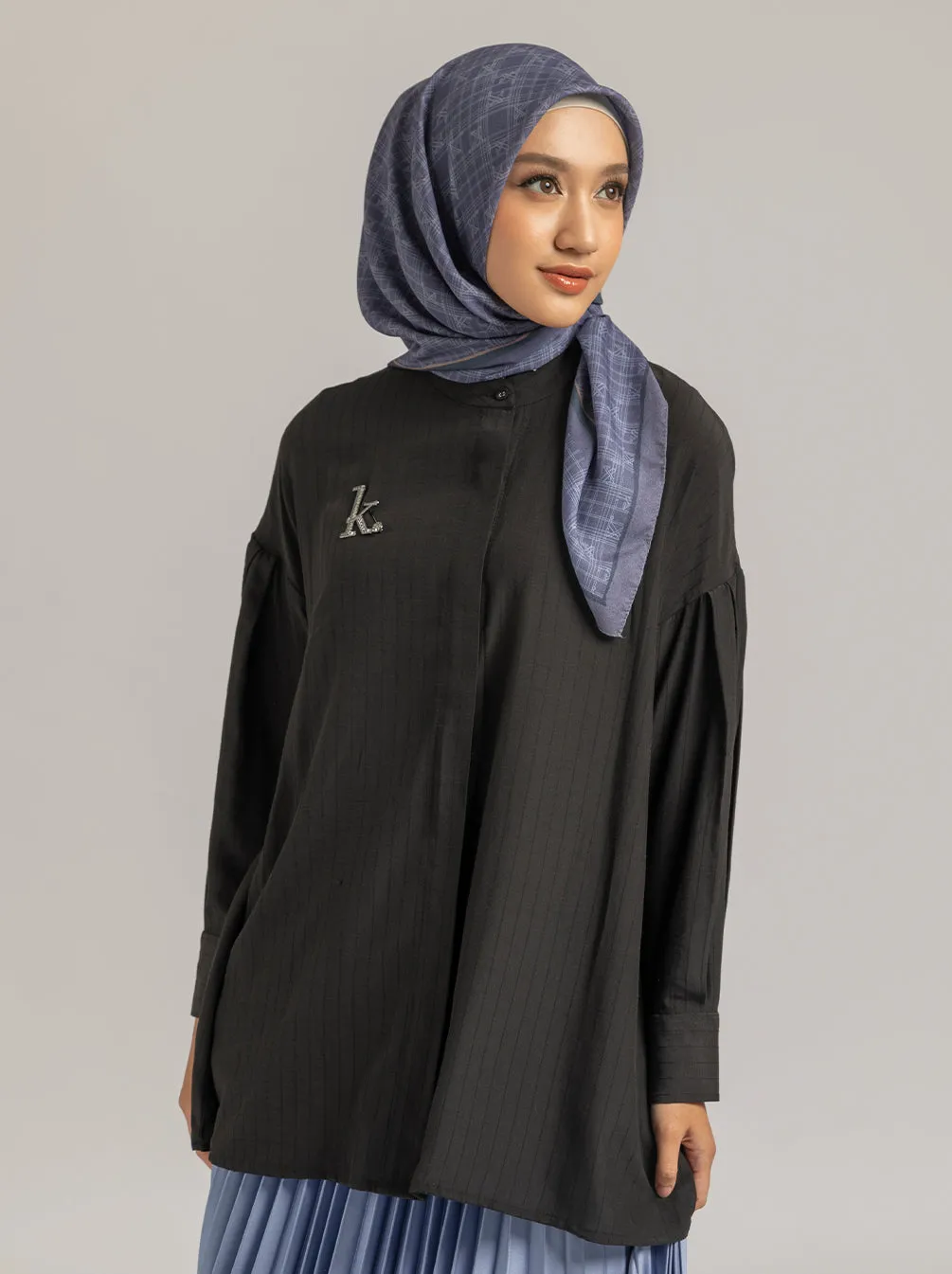 KALAYA TOP PLAIN BLACK