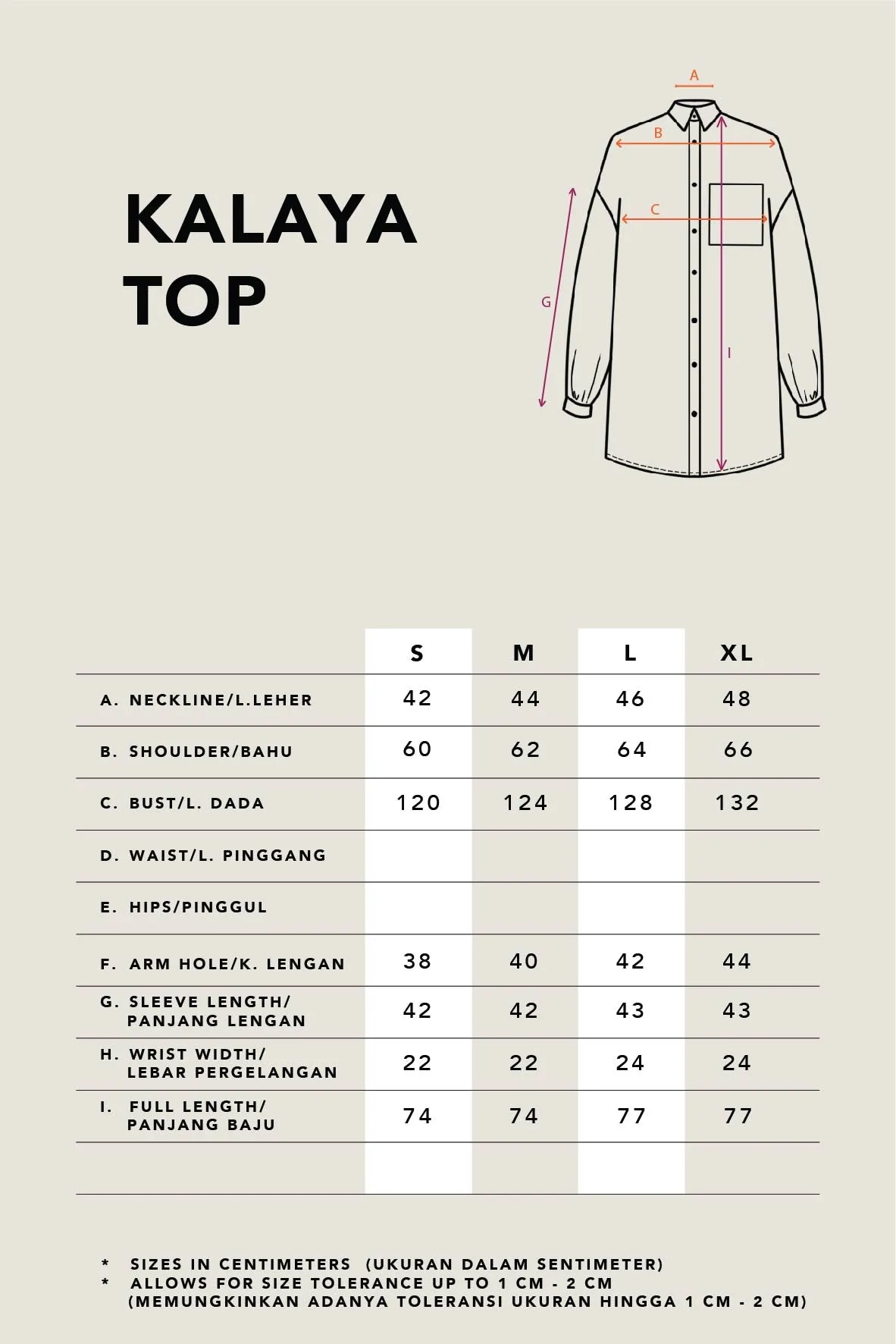 KALAYA TOP PLAIN BLACK
