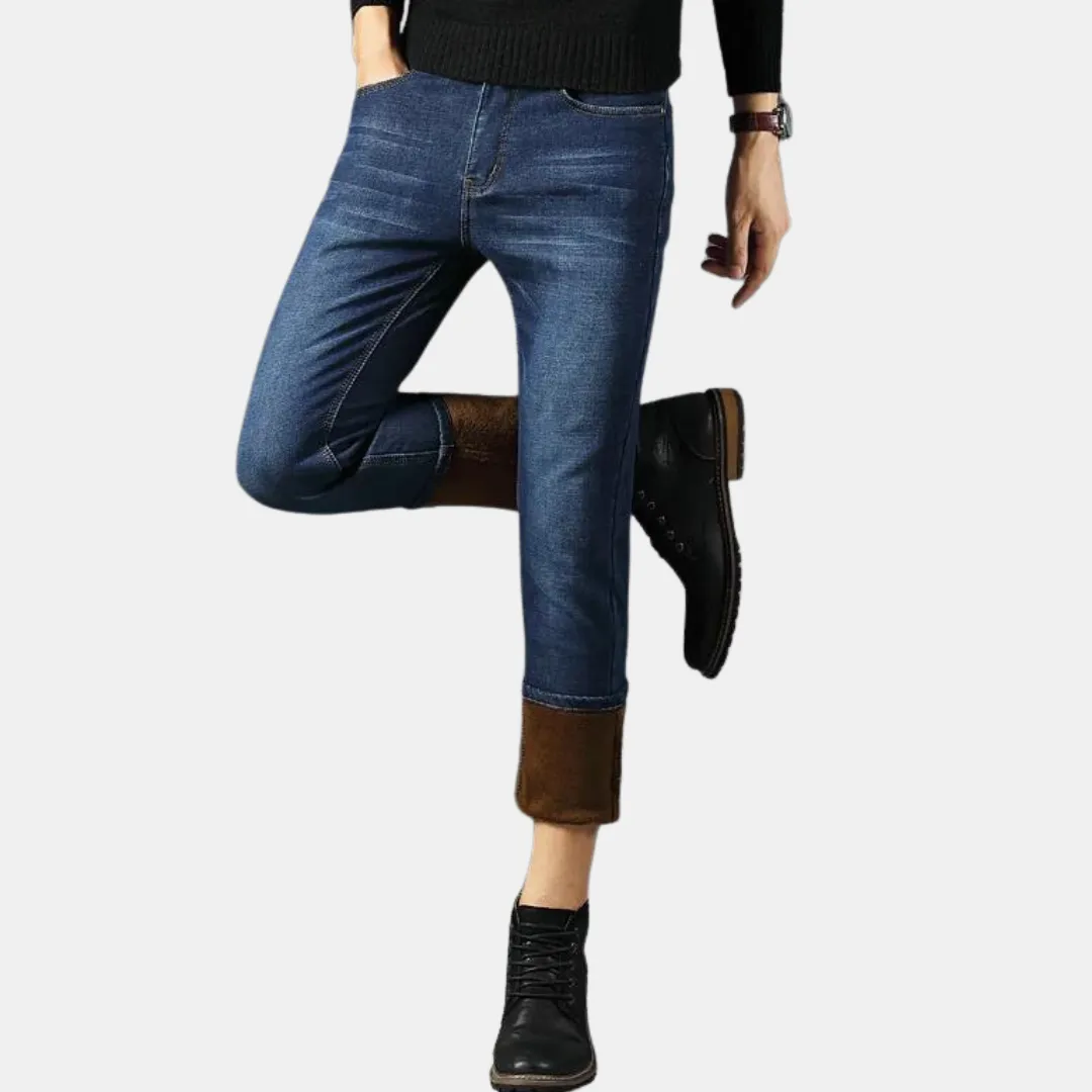 KaltKraft FrostBite Fleece-Gefütterte Jeans
