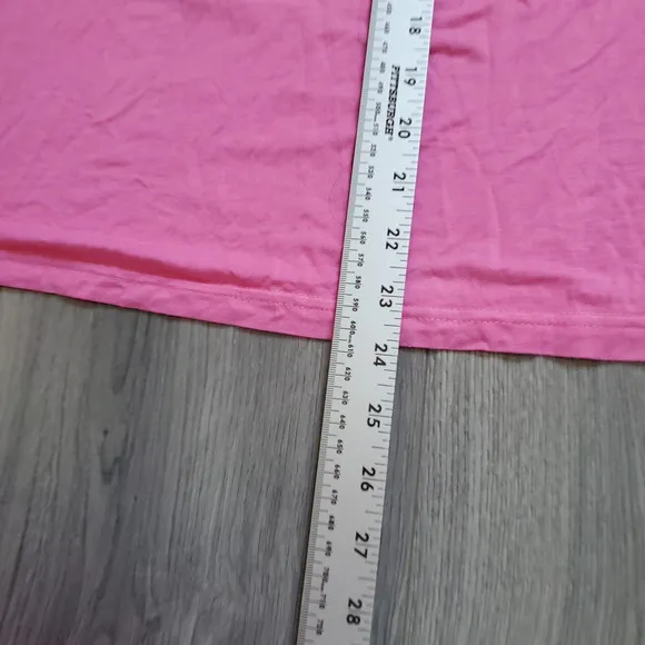 Kerri Rosenthal x Aqua Pajama Set Size XL Pink Pants Long Sleeve Heart Patch