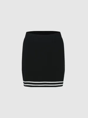 Knitted Mini Skirts