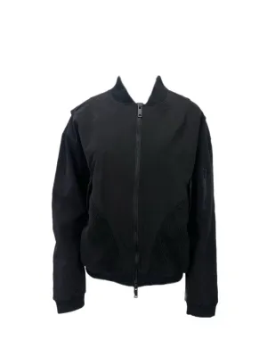 KOLLAR Men's Black Signature  Long Sleeve Bomber #SB01 NWT