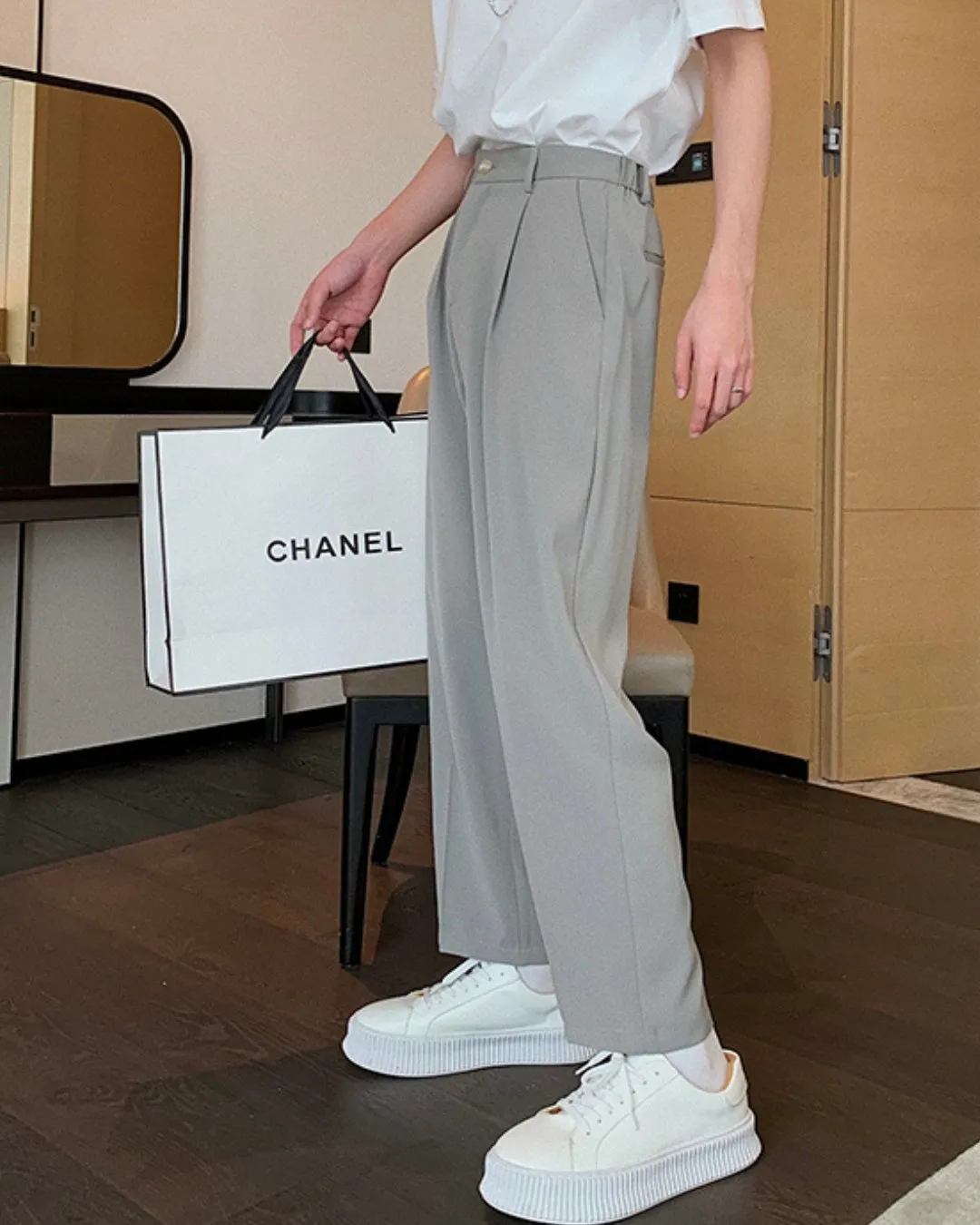 Korean Slim Slacks HUD0036