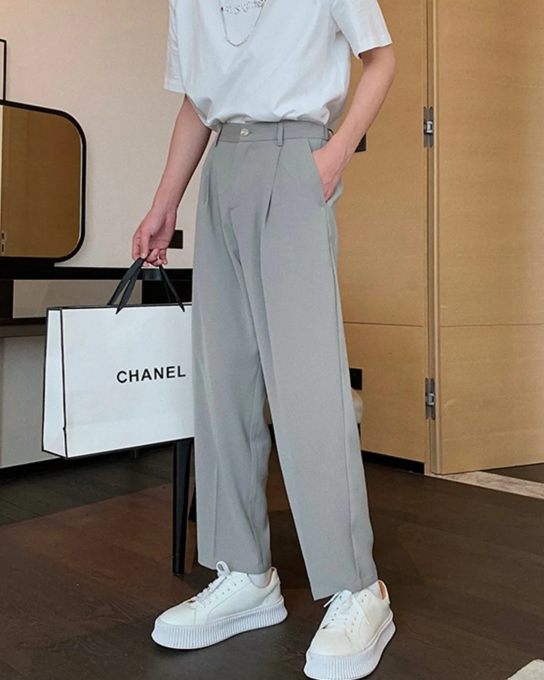 Korean Slim Slacks HUD0036