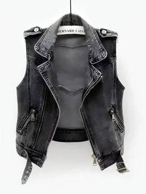 Laëtitia – denim vest for women