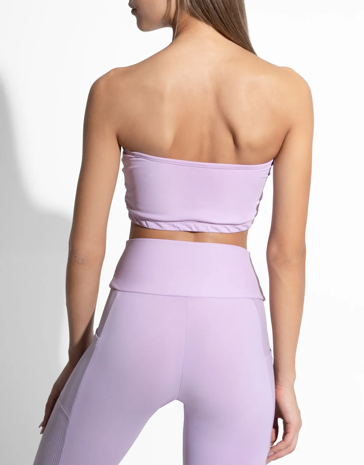 LAVANDER BANDEAU TOP