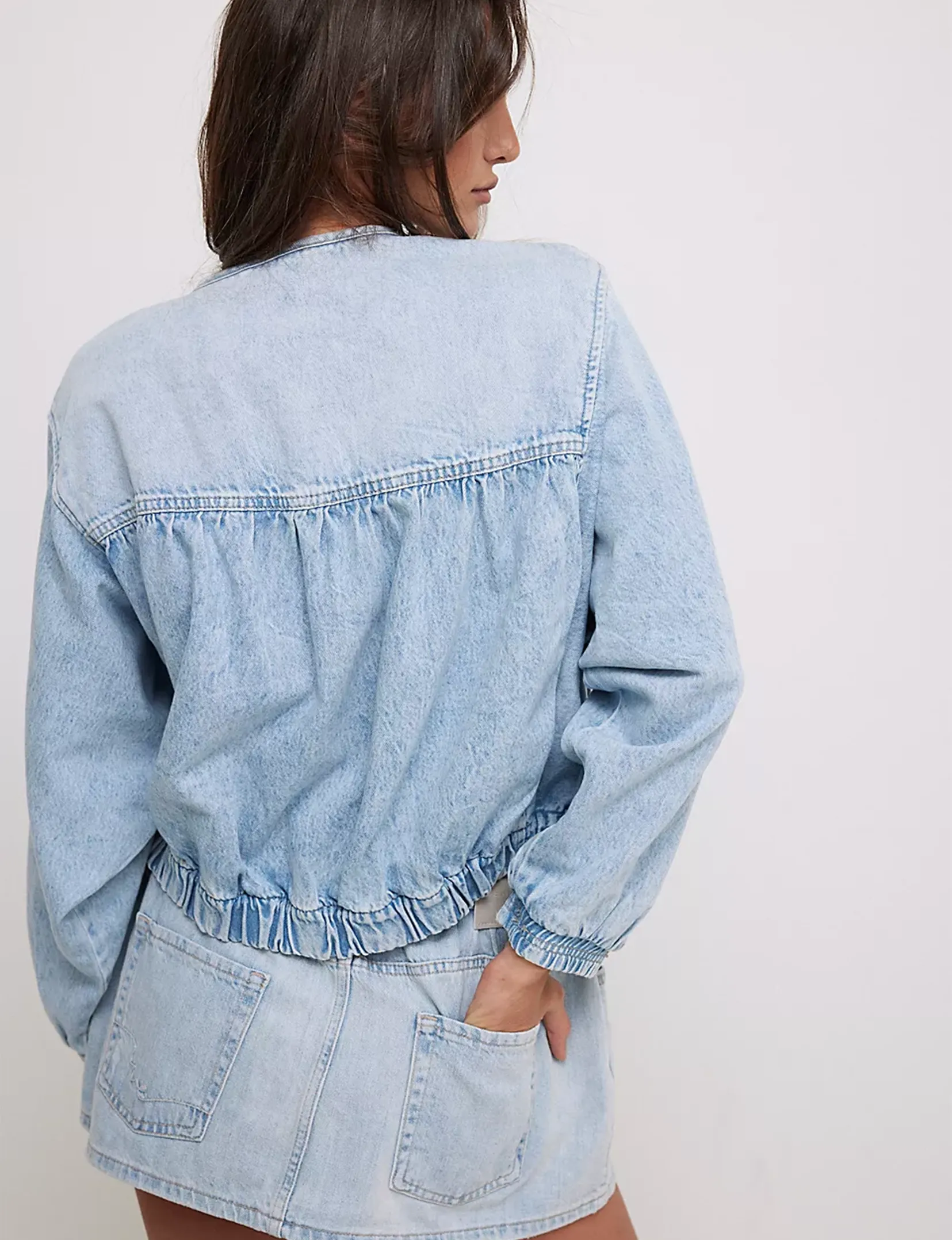 Layla Denim Jacket, Sunbeam