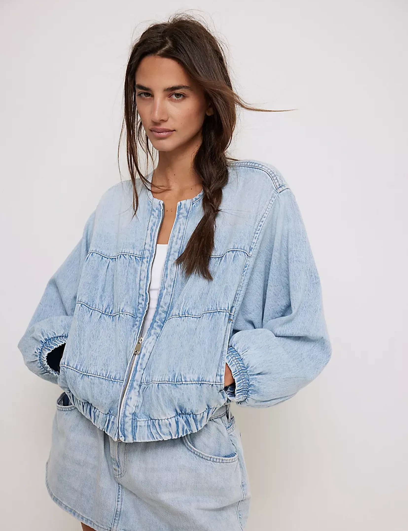 Layla Denim Jacket, Sunbeam