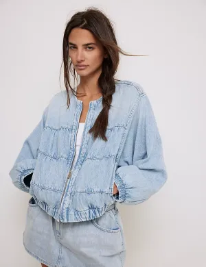Layla Denim Jacket, Sunbeam