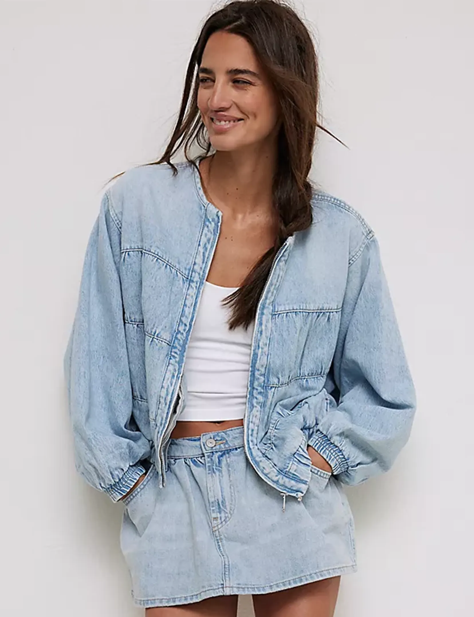 Layla Denim Jacket, Sunbeam
