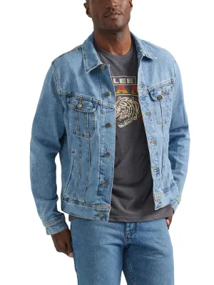 Lee Men's Legendary Classic Rider Jacket, Blue Solo