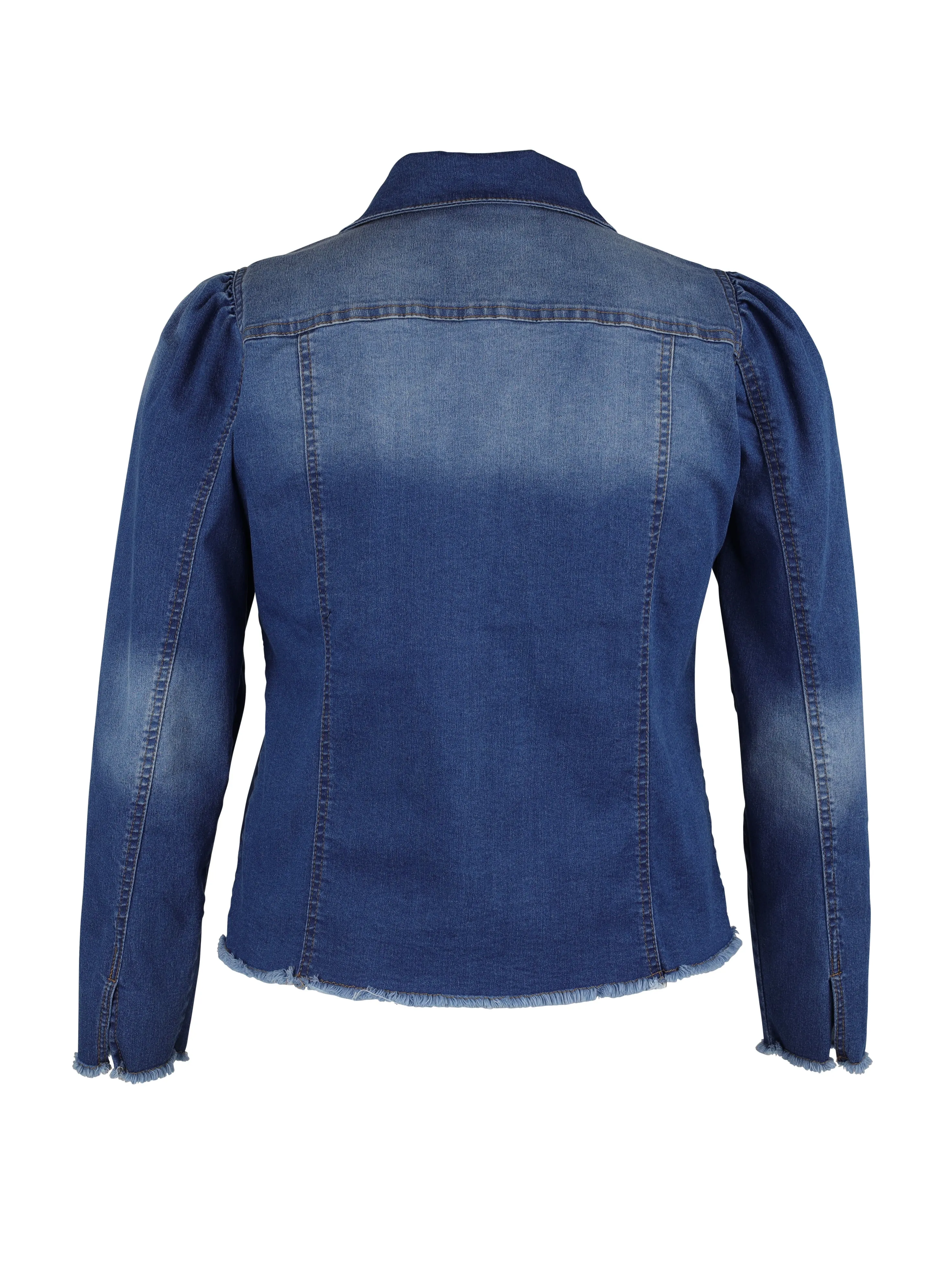 LESLIE JACKET - Denim blue