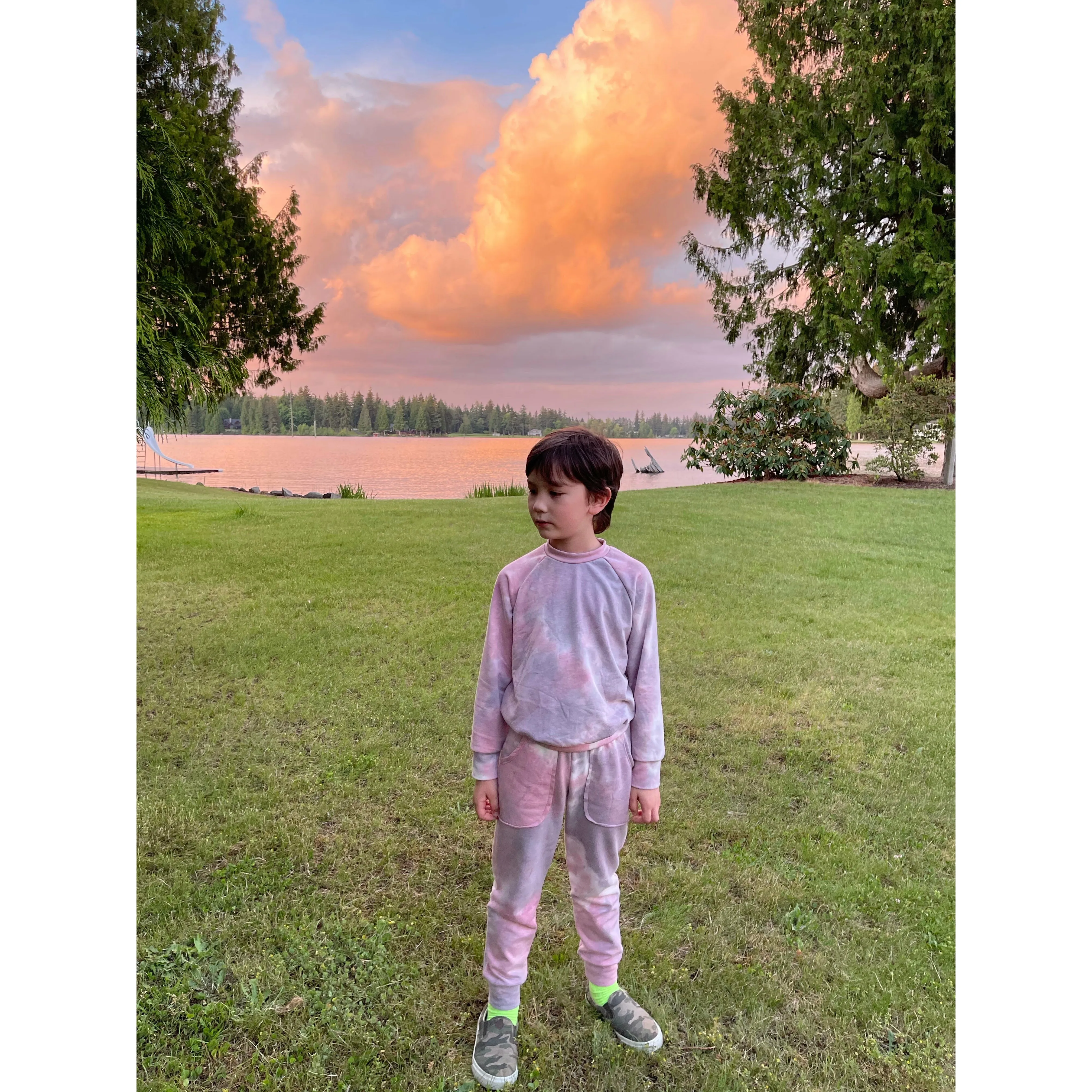 Lew-TD Kids Joggers | Antique Rose